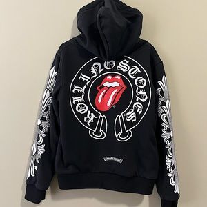 Chrome Hearts Red Tongue Zip Up